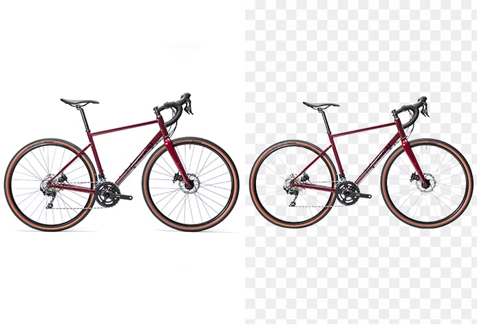 Bicycle Clipping Path Service Banner